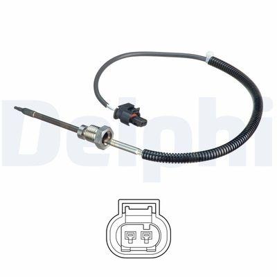 Sensor, avgastemperatur - Sensor, avgastemperatur DELPHI TS30220