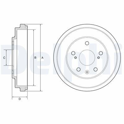 Bromstrummor - Bromstrumma DELPHI BF572