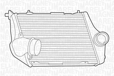 Intercooler - Laddluftkylare MAGNETI MARELLI 351319201260