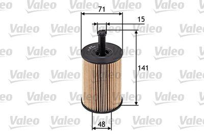 Oljefilter - Oljefilter VALEO 586506