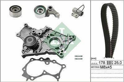 Vattenpump + kamremssats - Vattenpump + kuggremssats INA 530 0543 30