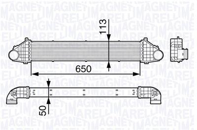 Intercooler - Laddluftkylare MAGNETI MARELLI 351319202990