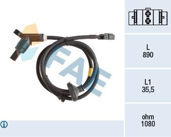 ABS-sensorer och ringar - ABS-givare FAE 78173