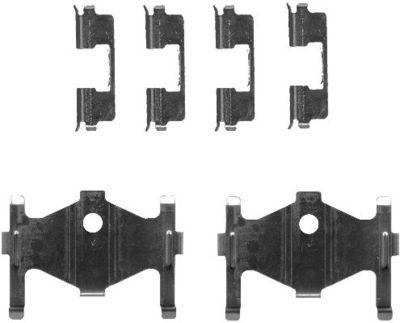 Bromssystem tillbehör - Tillbehörssats, skivbromsbelägg HELLA PAGID 8DZ 355 203-281