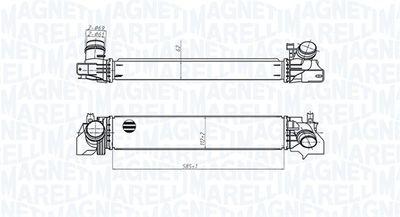 Intercooler - Laddluftkylare MAGNETI MARELLI 351319205540