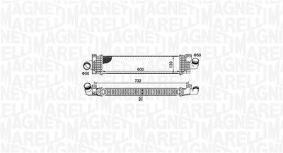 Intercooler - Laddluftkylare MAGNETI MARELLI 351319204980