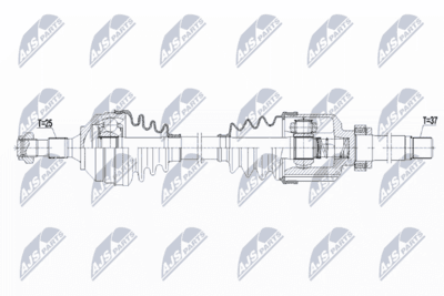 Drivaxel - Drivaxel NTY NPW-PE-081