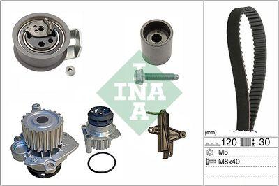 Vattenpump + kamremssats - Vattenpump + kuggremssats INA 530 0340 31