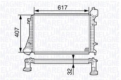 Intercooler - Laddluftkylare MAGNETI MARELLI 351319202010