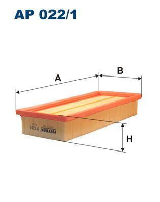 Luftfilter - Luftfilter FILTRON AP 022/1