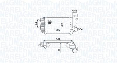 Intercooler - Laddluftkylare MAGNETI MARELLI 351319205000