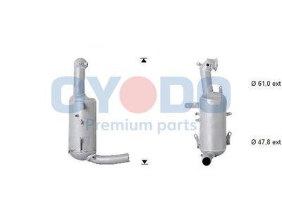 Dieselpartikelfilter - Sot-/partikelfilter, avgassystem OYODO 20N0107-OYO