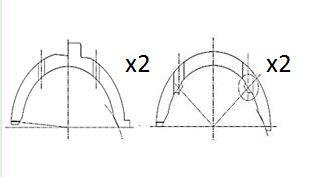 Tryckbrickor - Distansskiva, vevaxel FAI AUTOPARTS BT3011-STD