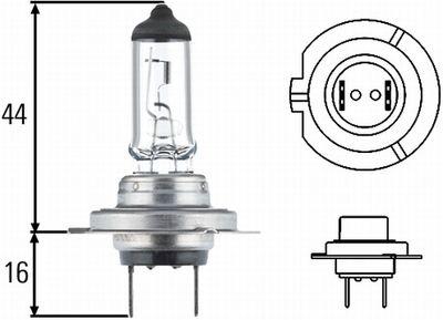 Strålkastarlampa - Glödlampa, huvudstrålkastare HELLA 8GH 007 157-481