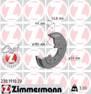 Bromstrummor - Bromstrumma ZIMMERMANN 230.1910.20