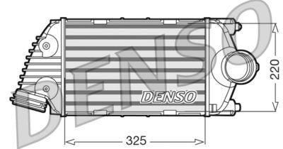 Intercooler - Laddluftkylare DENSO DIT28016