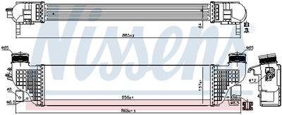 Intercooler - Laddluftkylare NISSENS 961463