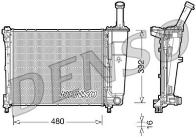 Kylare - Kylare, motorkylning DENSO DRM13016