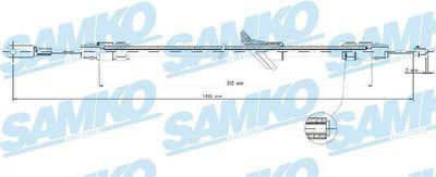 Parkeringsbromskablar - Vajer, parkeringsbroms SAMKO C0140B