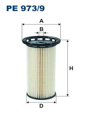 Bränslefilter - Bränslefilter FILTRON PE 973/9