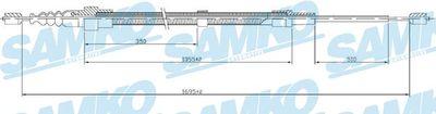 Parkeringsbromskablar - Vajer, parkeringsbroms SAMKO C0952B