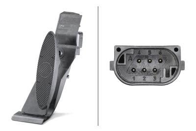 Gaspedalpositionssensor - Sensor, gaspedalläge HELLA 6PV 010 946-431