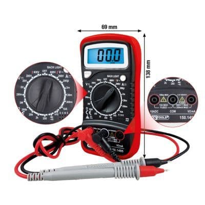 Multimetrar - Multimeter KS TOOLS 150.1495