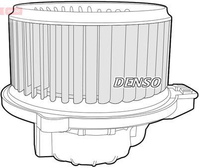 Fläktmotor - Kupéfläkt DENSO DEA43009