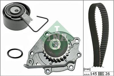 Vattenpump + kamremssats - Vattenpump + kuggremssats INA 530 0376 30