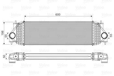 Intercooler - Laddluftkylare VALEO 818662