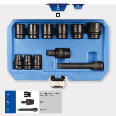 Slagnyckelsatser - Krafthylsor, sats KS TOOLS BT022645