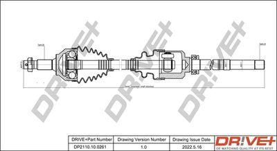 Drivaxel - Drivaxel DR!VE+ DP2110.10.0261