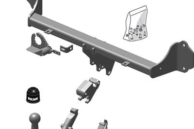 Dragkrokar och kablagekit - Släpfordonstillkoppling BRINK 554500