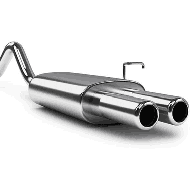 Främre, mellersta och avgassdämpare - Ljuddämpare