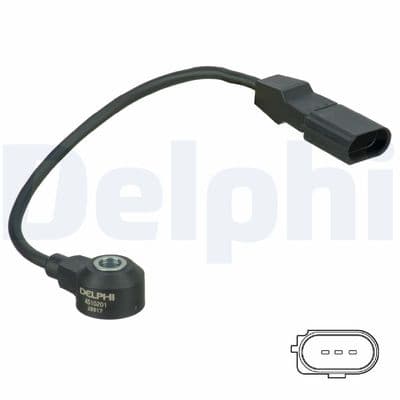 Knacksensor - Knackningssensor DELPHI AS10201